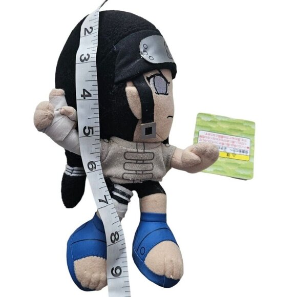 Naruto Banpresto Plush 2005 Hyuga Neji Posing Anime Figure Japan With Tag RARE - Picture 3 of 14